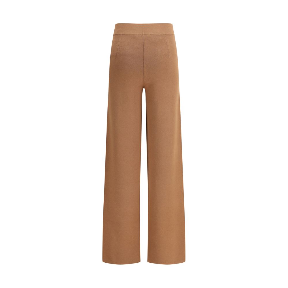 Max Mara Brown Viscose Casual Pants | Regal Royce