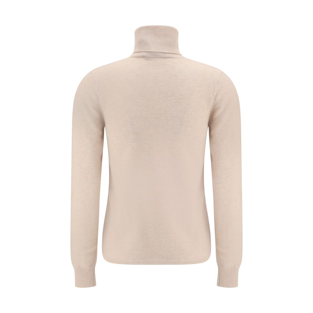 Max Mara Beige Wool Turtleneck | Regal Royce