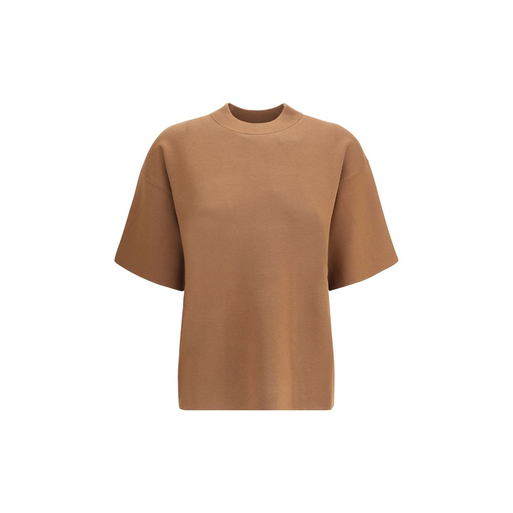 Max Mara Brown Polyester T-Shirt | Regal Royce