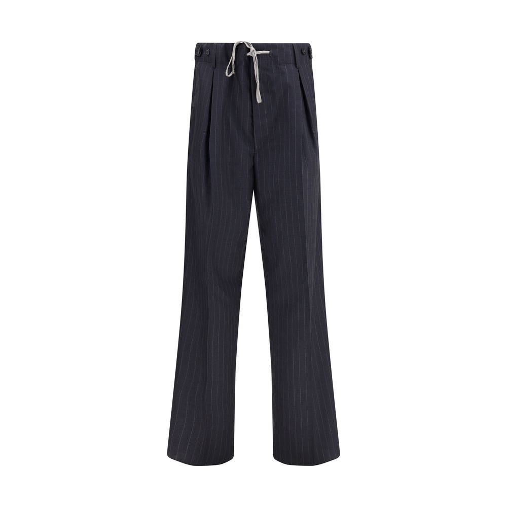 Margiela Gray Wool Casual Pants | Regal Royce