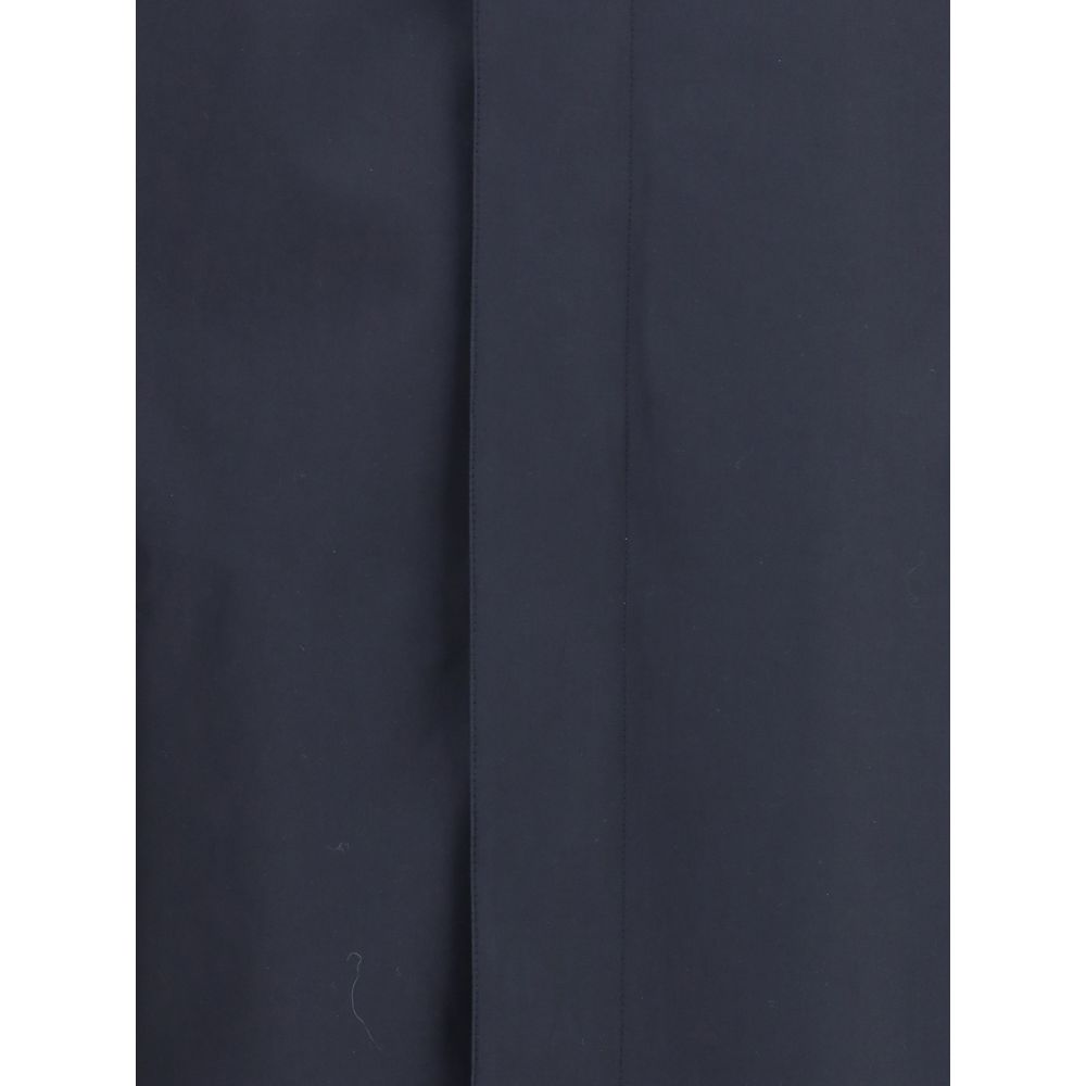 Burberry Blue Cotton Coat | Regal Royce