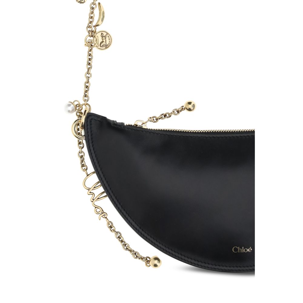 Chloé Black Lamb Ovis Aries Aries Shoulder Bag | Regal Royce