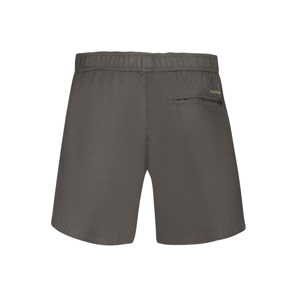 Trussardi Black Polyester Swimwear