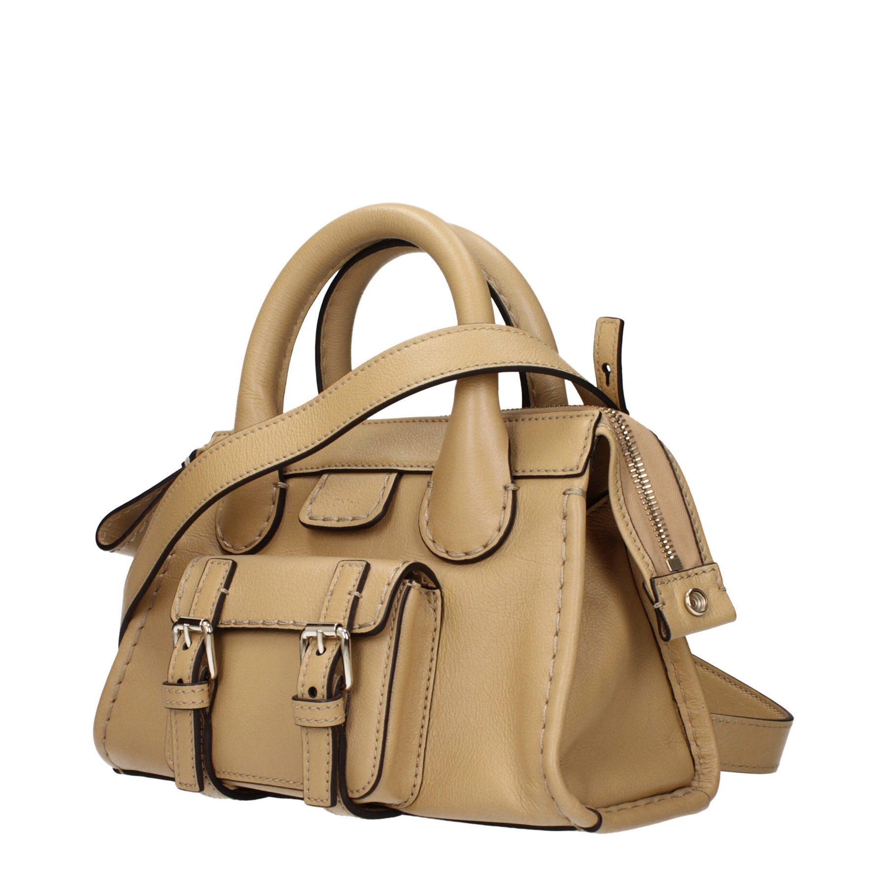 Chloé Beige Leather Handbag | Regal Royce