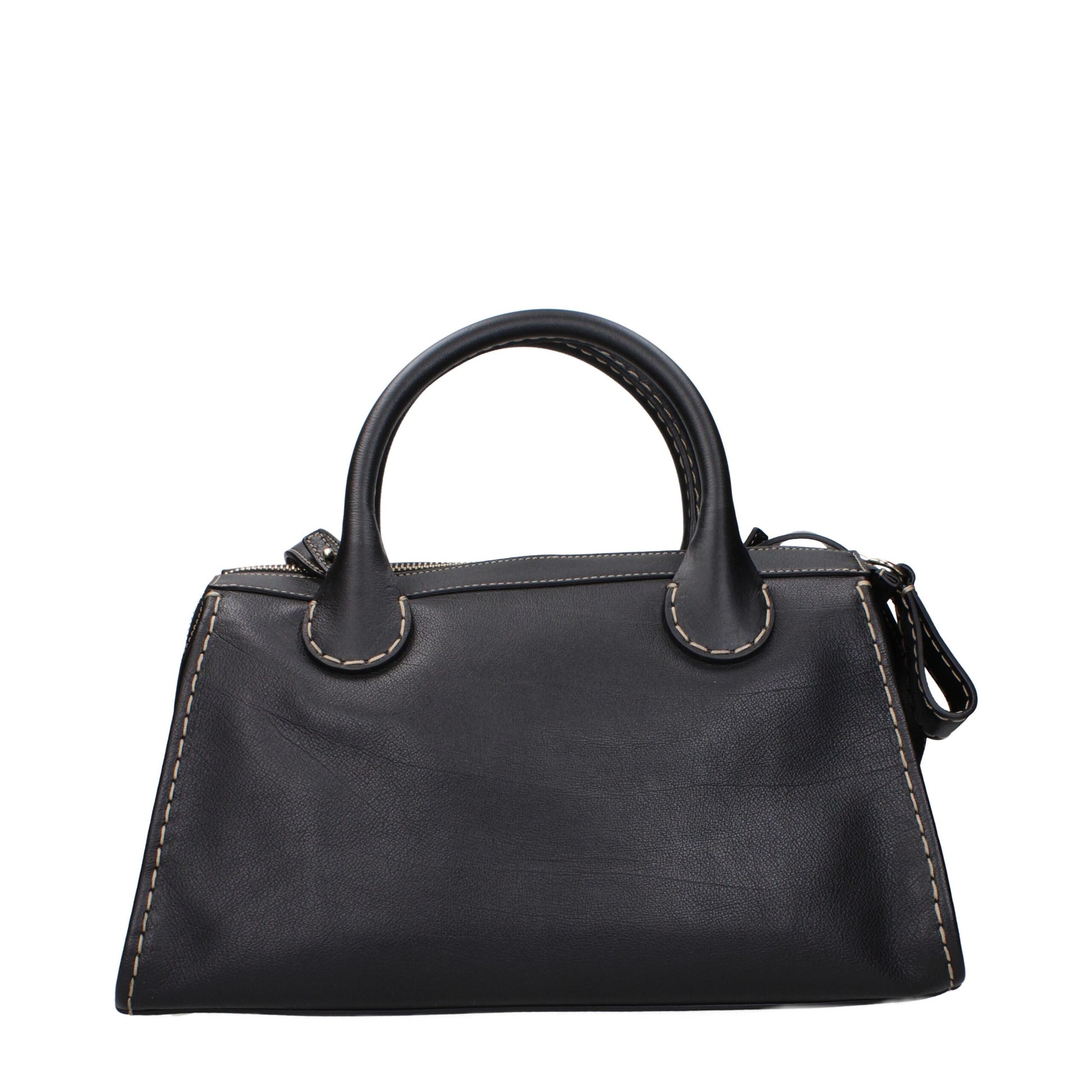 Chloé Black Leather Handbag