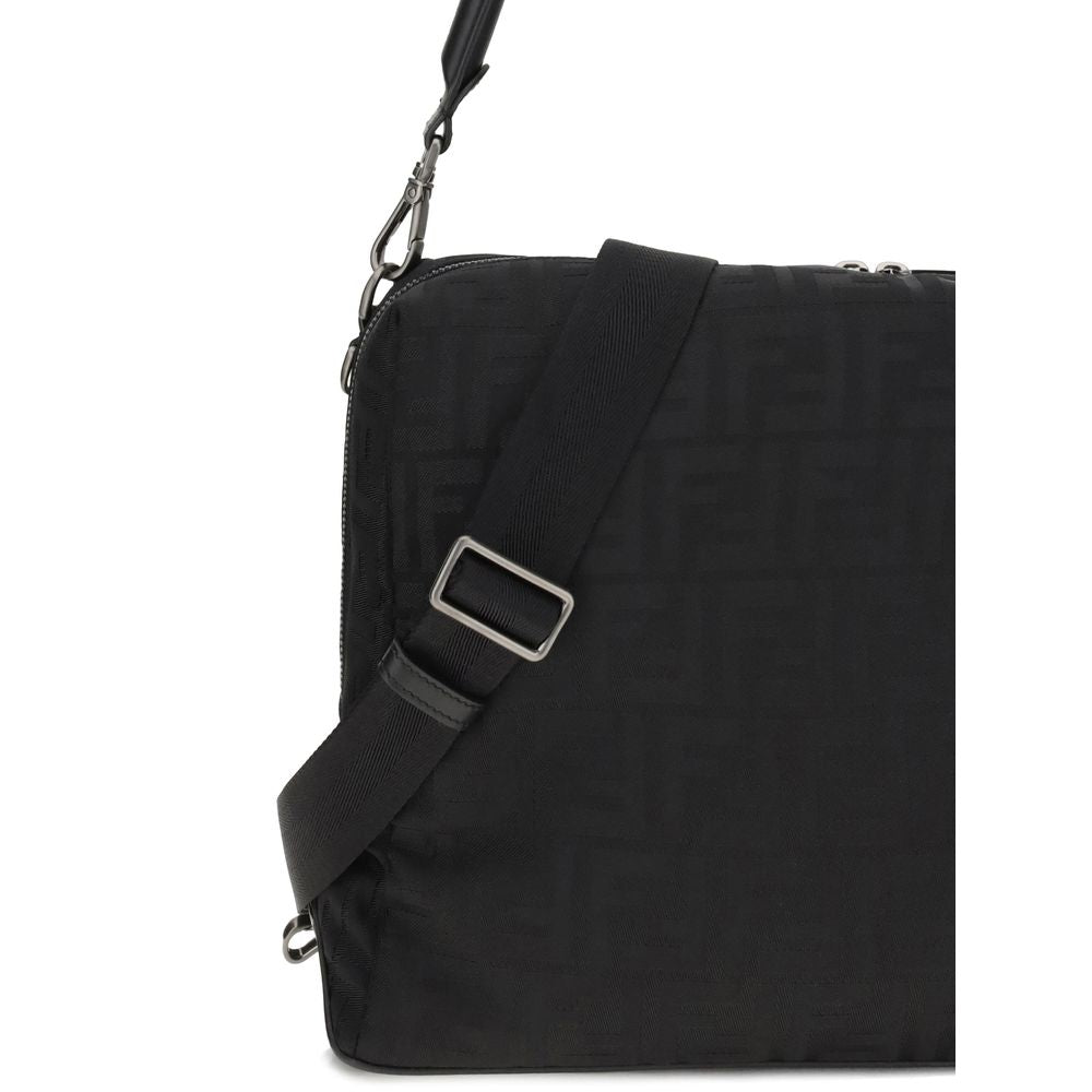 Fendi Black Polyamide Shoulder Bag | Regal Royce