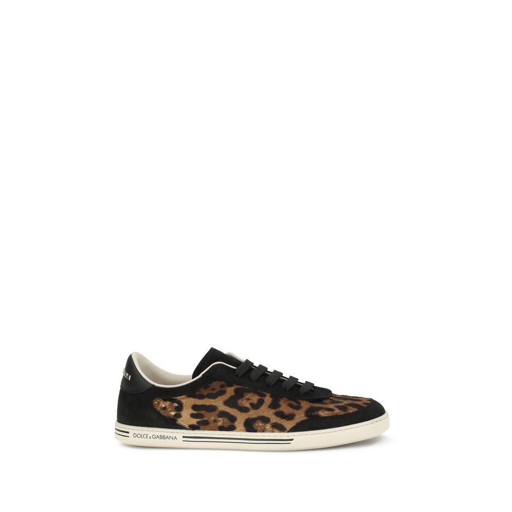 Dolce & Gabbana Multicolor Lamb Ovis Aries Aries Low Top Sneakers | Regal Royce