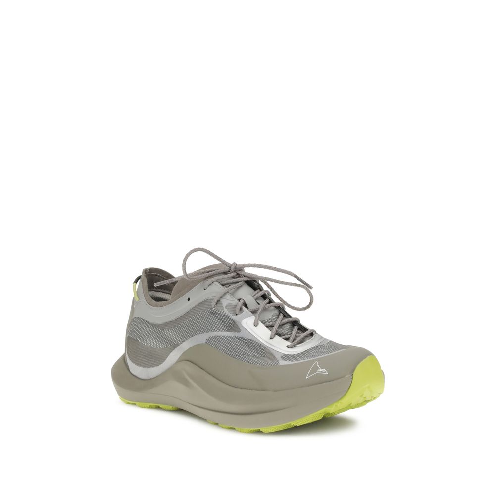 ROA Gray Polyester Athletic Sneakers | Regal Royce