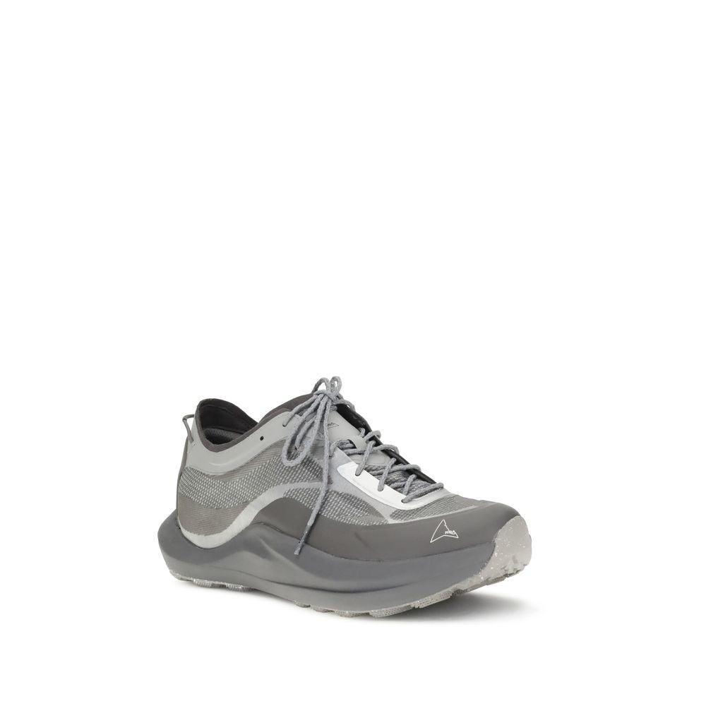 ROA Gray Polyamide Athletic Sneakers | Regal Royce