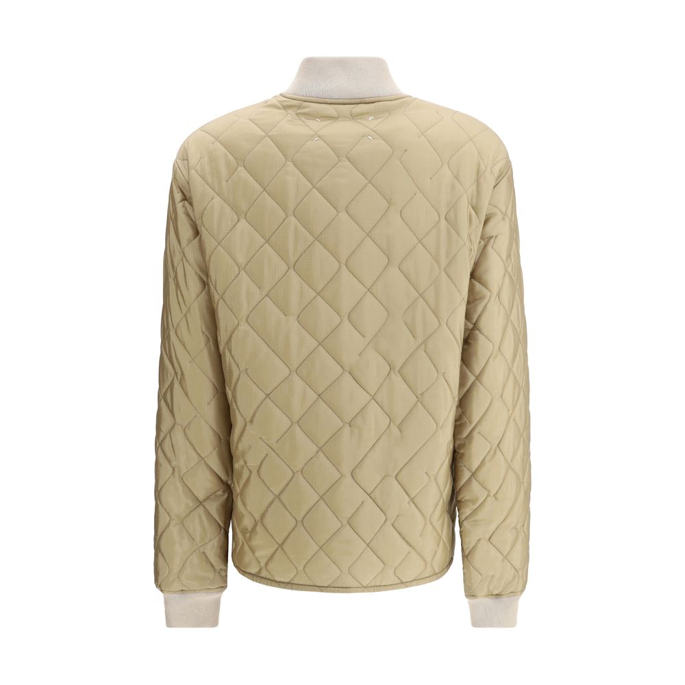 Margiela Beige Polyamide Bomber | Regal Royce