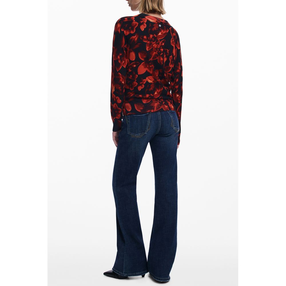 Desigual Black Viscose Women Sweater