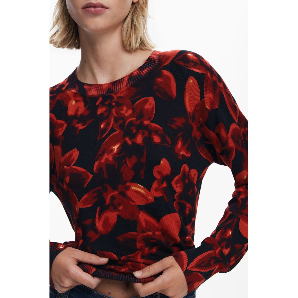 Desigual Black Viscosa Women's Sweater | Regal Royce