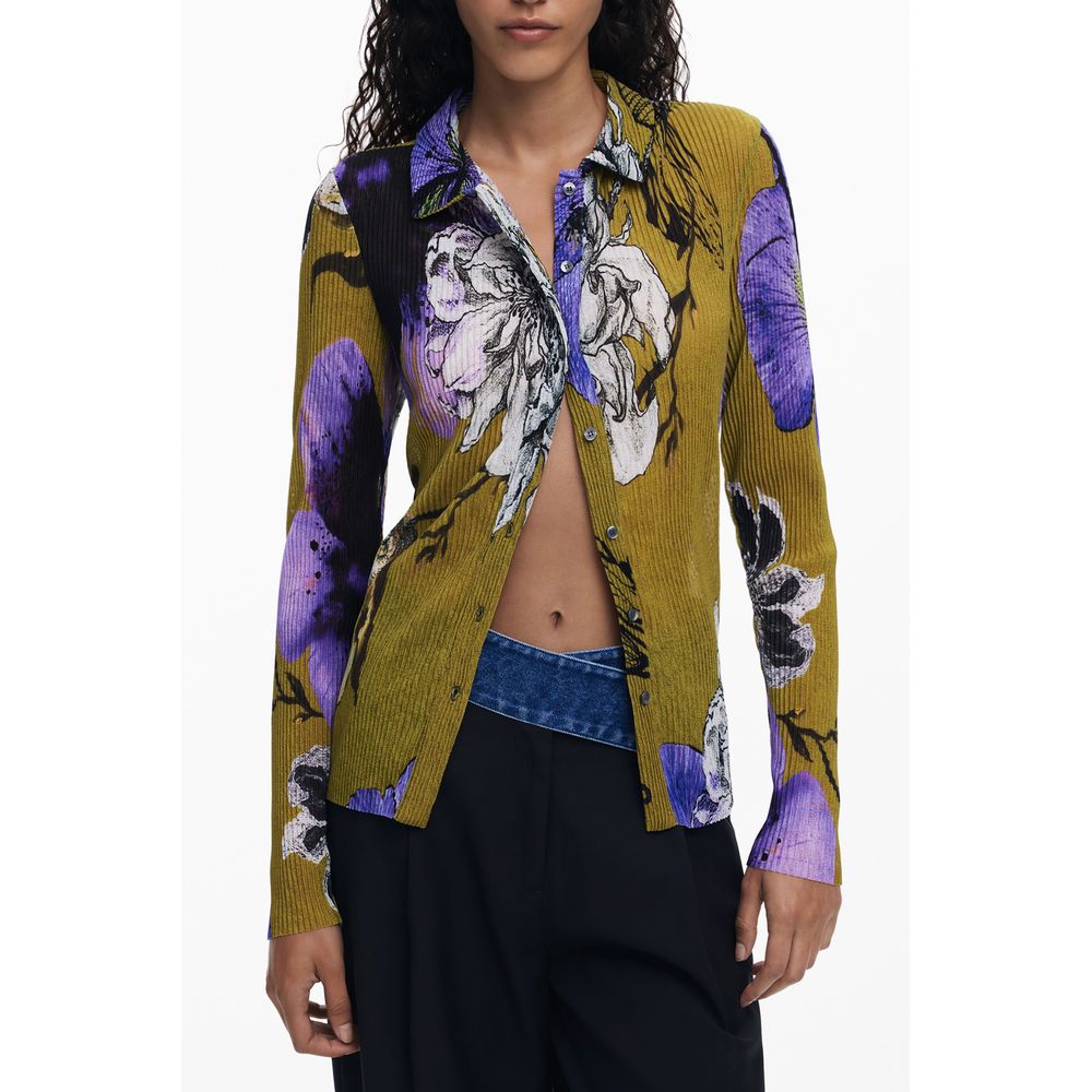 Desigual Verde Polyester Women Shirt | Regal Royce