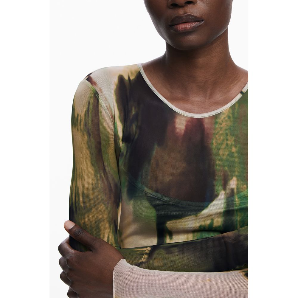 Desigual Verde Polyester Women Dress | Regal Royce