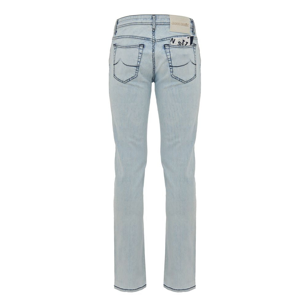 Jacob Cohen Blue Cotton Skinny Jeans | Regal Royce