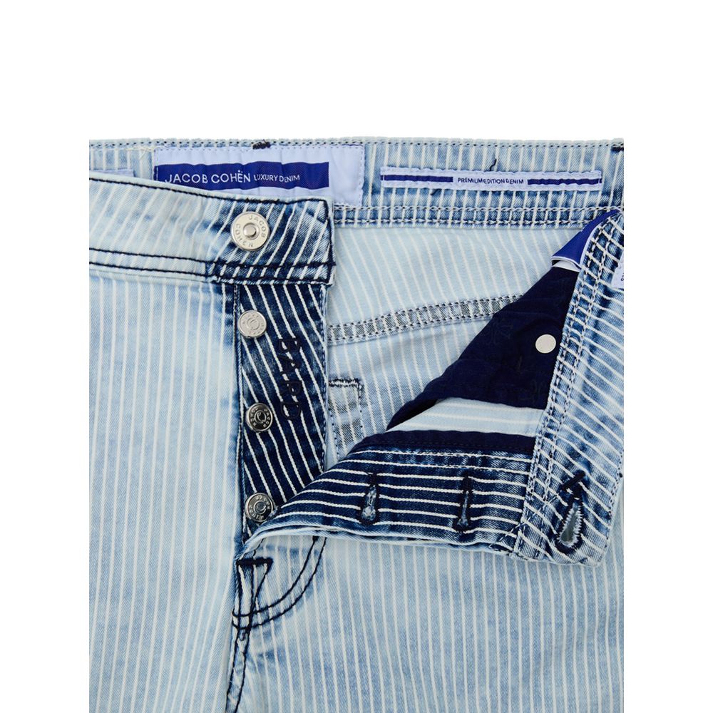 Jacob Cohen Blue Cotton Skinny Jeans | Regal Royce
