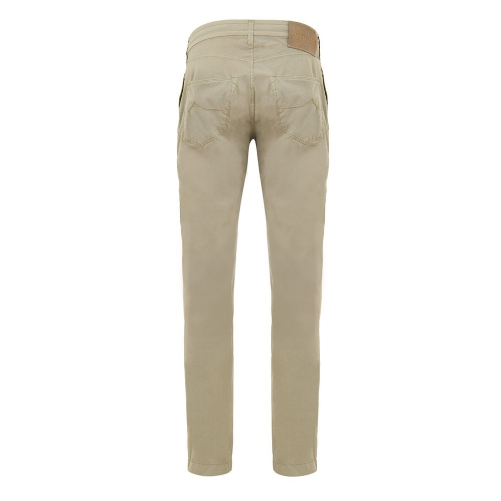 Jacob Cohen Beige Cotton Casual Pants