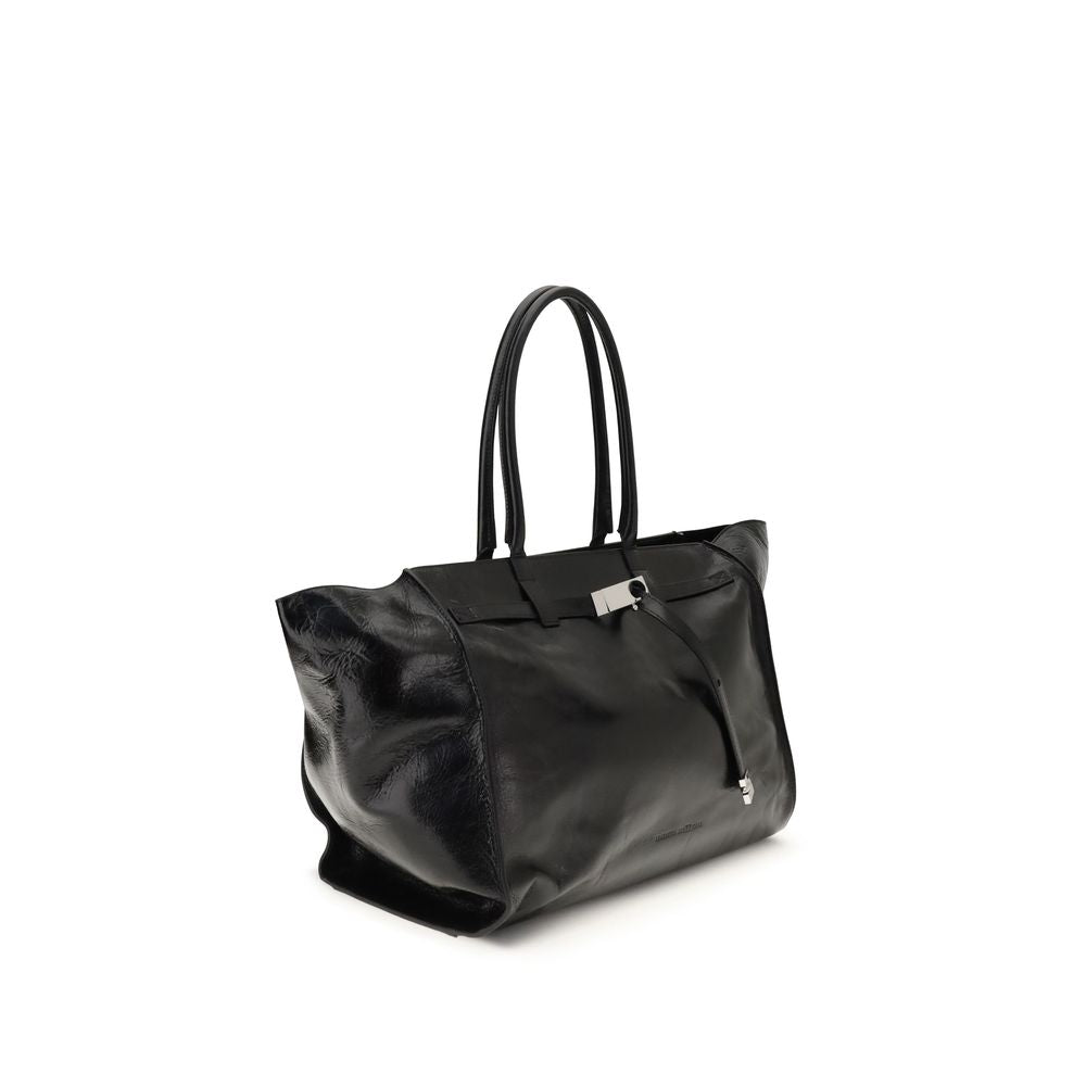 Benedetta Bruzziches Black Calf Leather Bos Taurus Shoulder Bag | Regal Royce