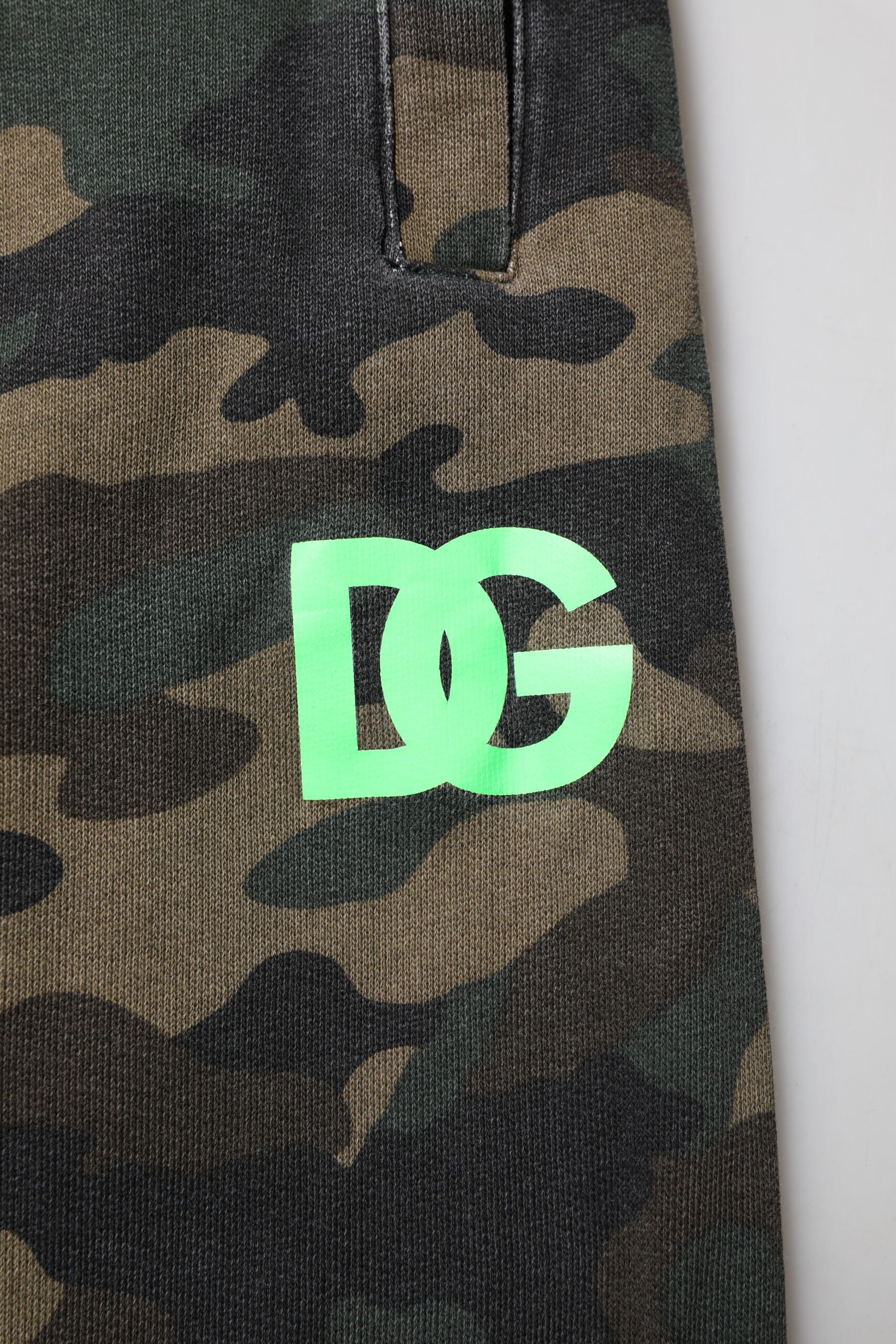 Dolce & Gabbana Multicolor Camouflage Cotton Men Jogger Pants | Regal Royce