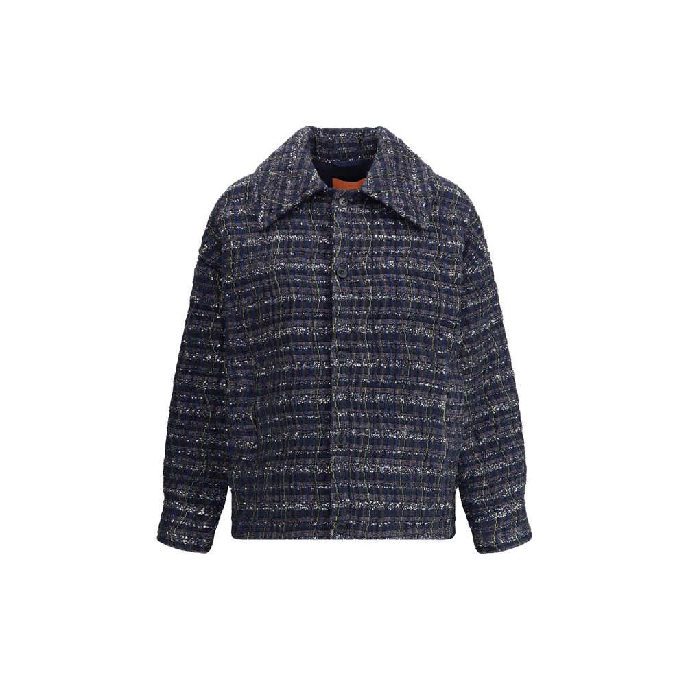 Missoni Blue Viscose Coat | Regal Royce
