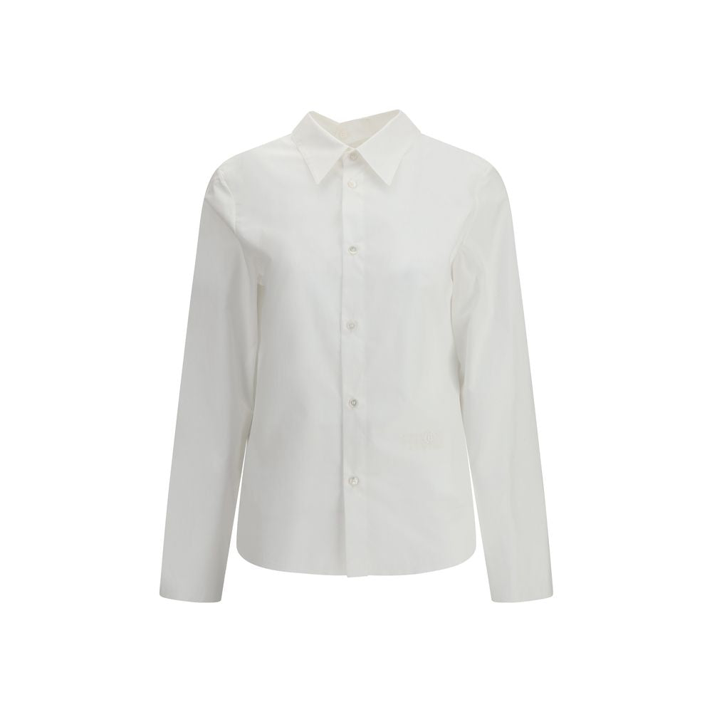 MM6 White Cotton Shirt | Regal Royce