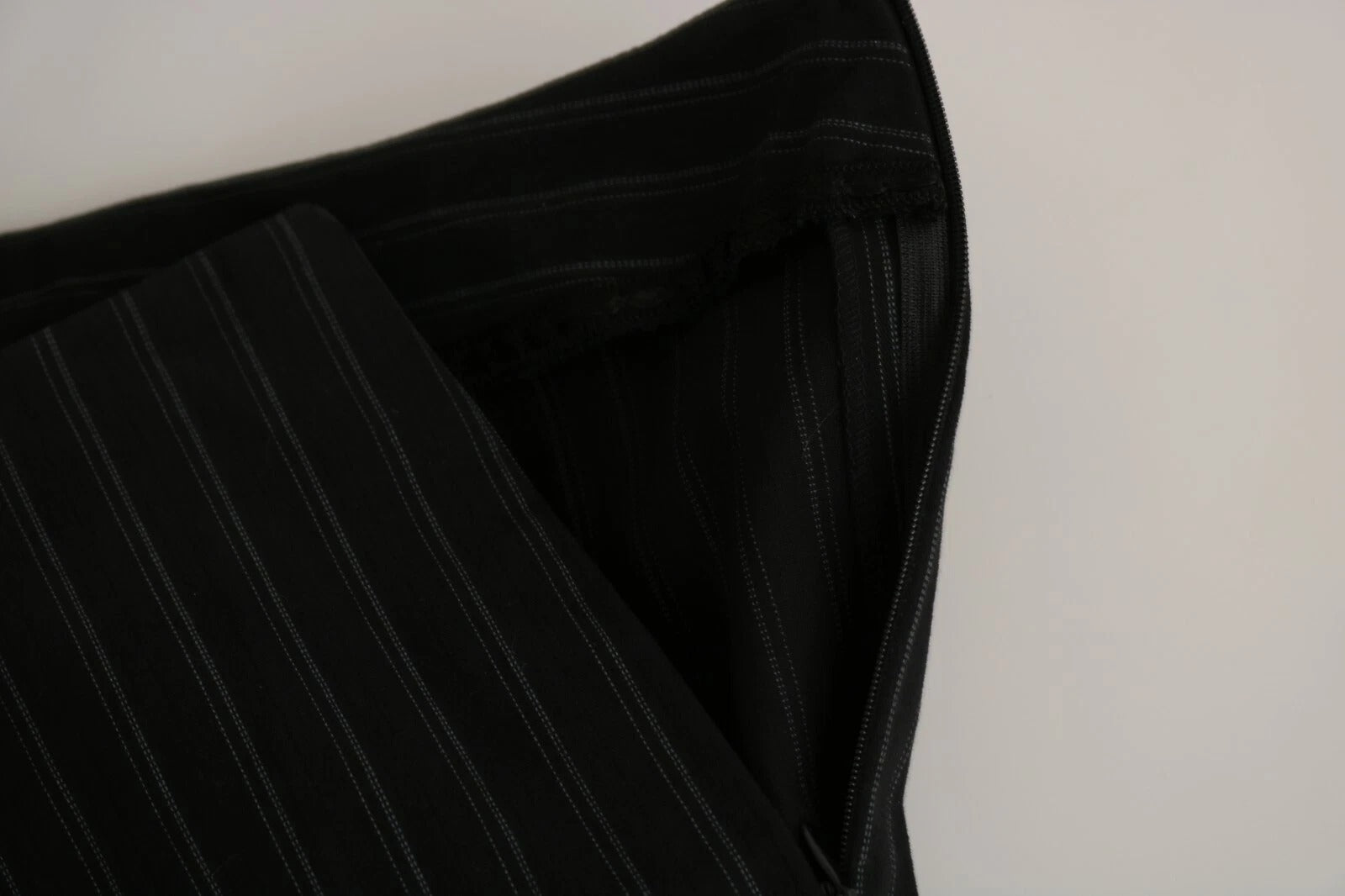 BENCIVENGA Black High Waist Straight Dress Trouser Pants | Regal Royce