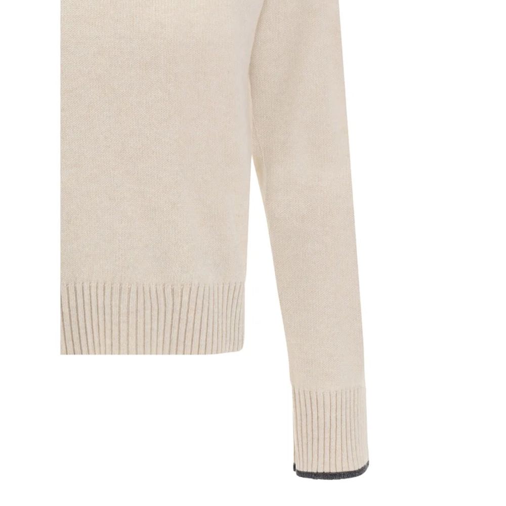 Brunello Cucinelli Beige Cashmere Cashmere Sweater