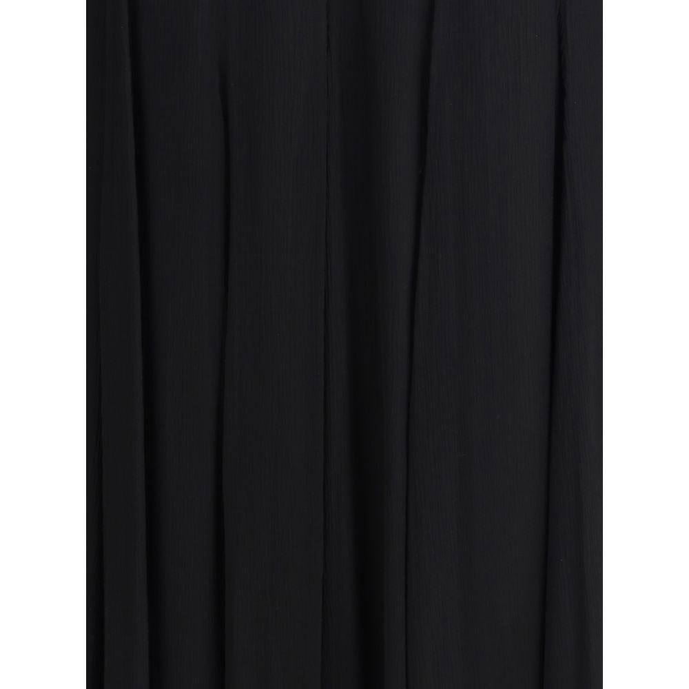 Chloé Black Silk Long Skirt | Regal Royce