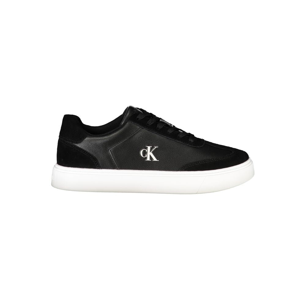 Calvin Klein Nero Polyurethane Men Sneaker | Regal Royce