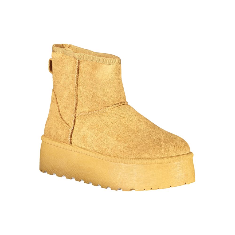 Laura Biagiotti Marrone Polyester Women Ankle Boot | Regal Royce