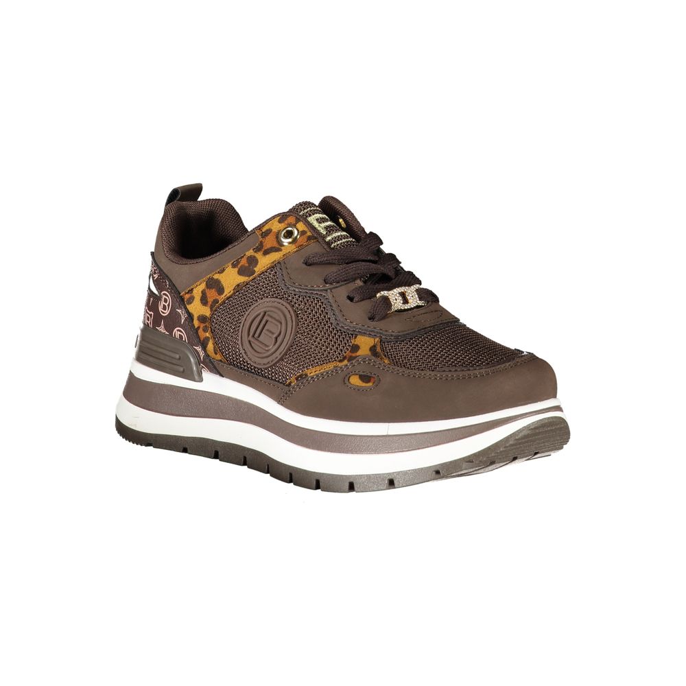 Laura Biagiotti Marrone Poliuretano Women Sneaker | Regal Royce