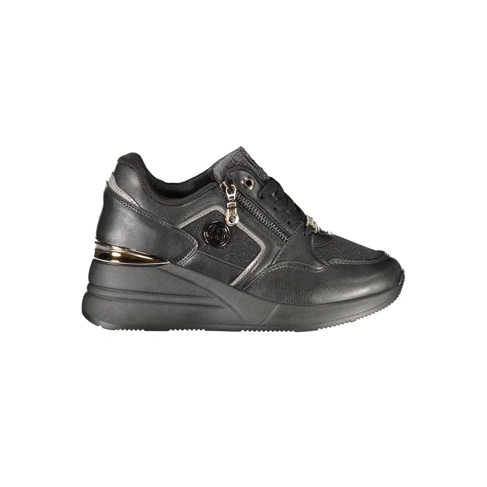 Laura Biagiotti Nero Polyurethane Women Sneaker | Regal Royce