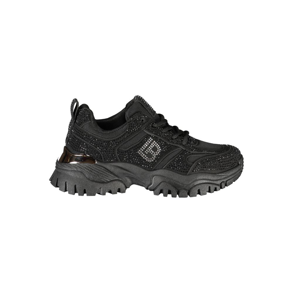 Laura Biagiotti Black Polyester Women Sneaker