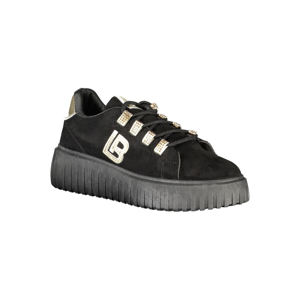 Laura Biagiotti Nero Poliuretano Women Sneaker | Regal Royce
