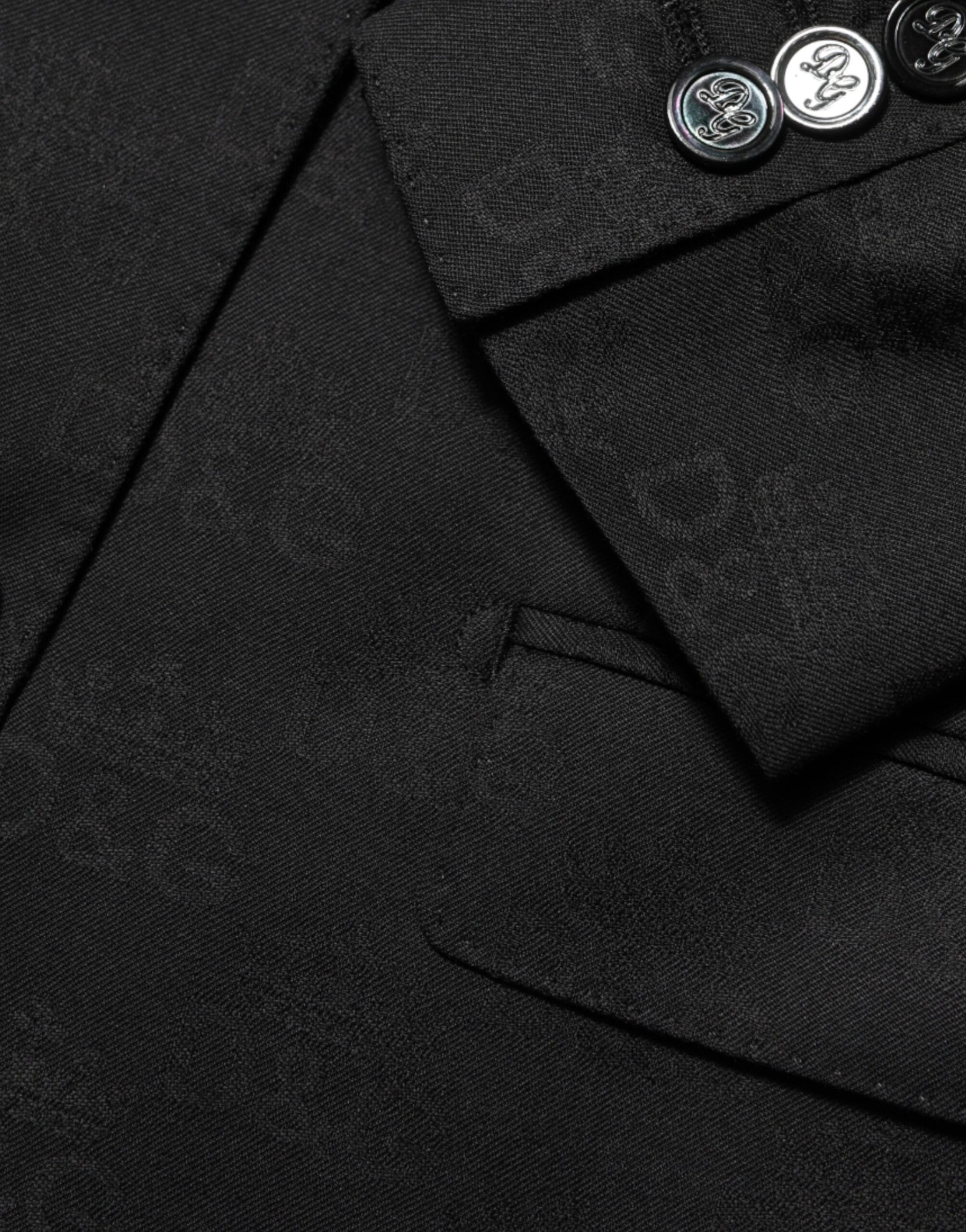 Dolce & Gabbana Black MARTINI 2 Buttons Suit Jacket Blazer | Regal Royce