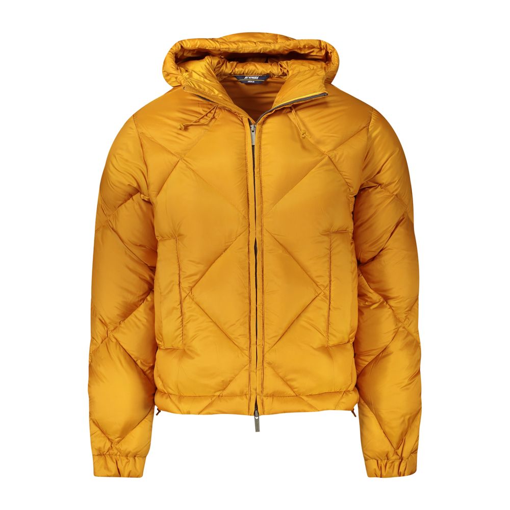 K-WAY Yellow Polyester Jackets & Coat