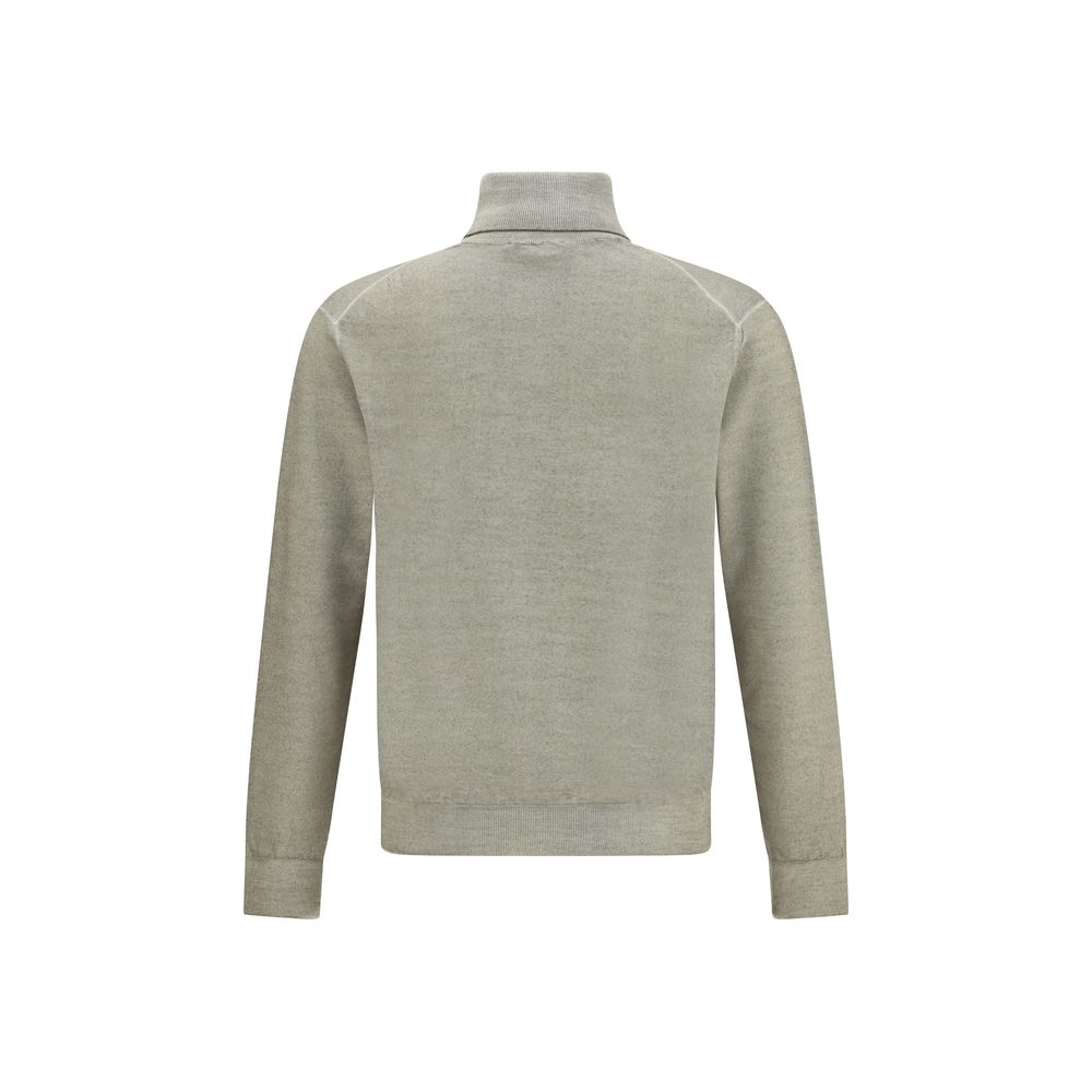 Cruciani Bicolor Wool Turtleneck | Regal Royce