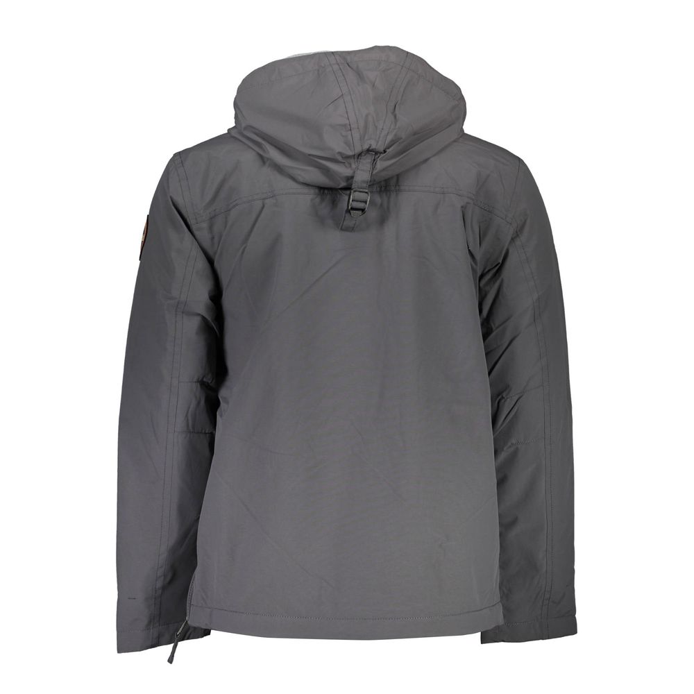 Napapijri Grigio Polyamide Men's Jacket | Regal Royce