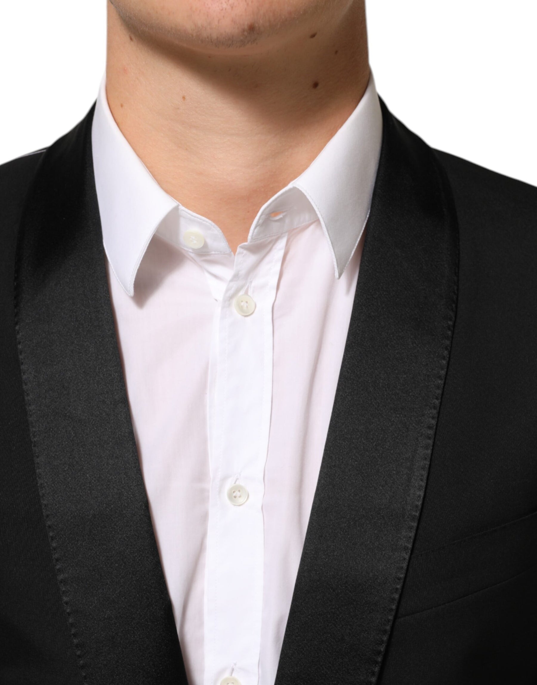 Dolce & Gabbana Black MARTINI 1 Button Suit Jacket Blazer | Regal Royce