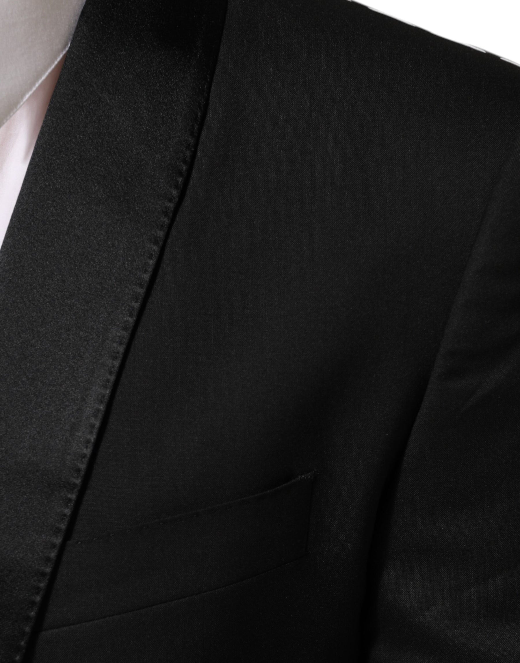 Dolce & Gabbana Black MARTINI 1 Button Suit Jacket Blazer | Regal Royce