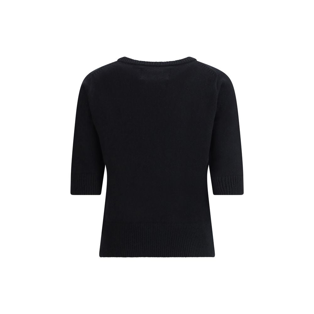 Extreme Cashmere Black Cashmere Sweatshirt | Regal Royce