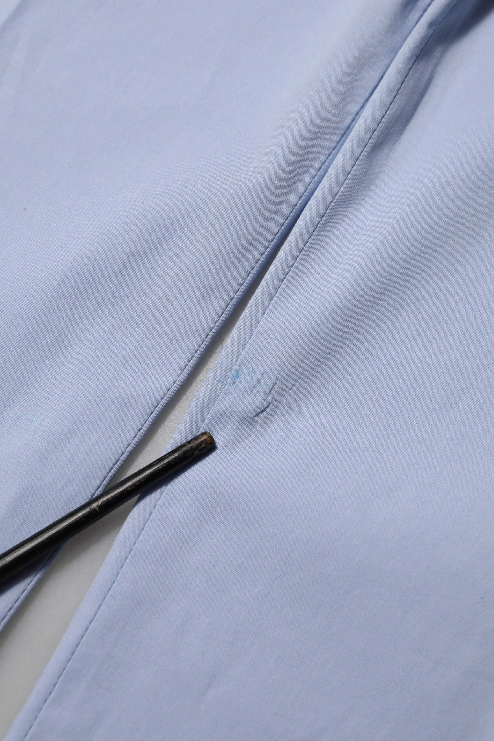 Dolce & Gabbana Light Blue Cotton Stretch Tapered Men Trouser Pants