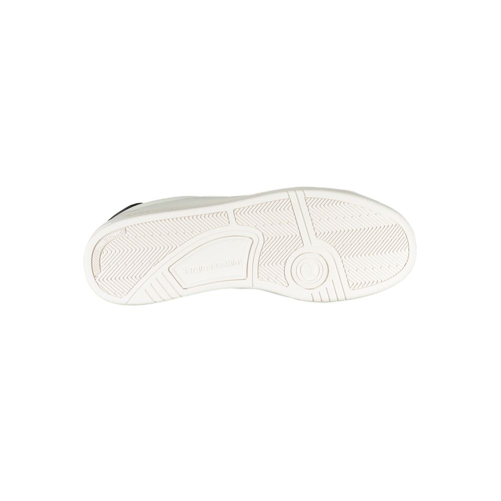 Sergio Tacchini Bianco Polyurethane Men Sneaker | Regal Royce