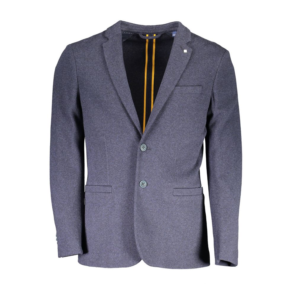 Gant Blu Cotton Men's Jacket | Regal Royce