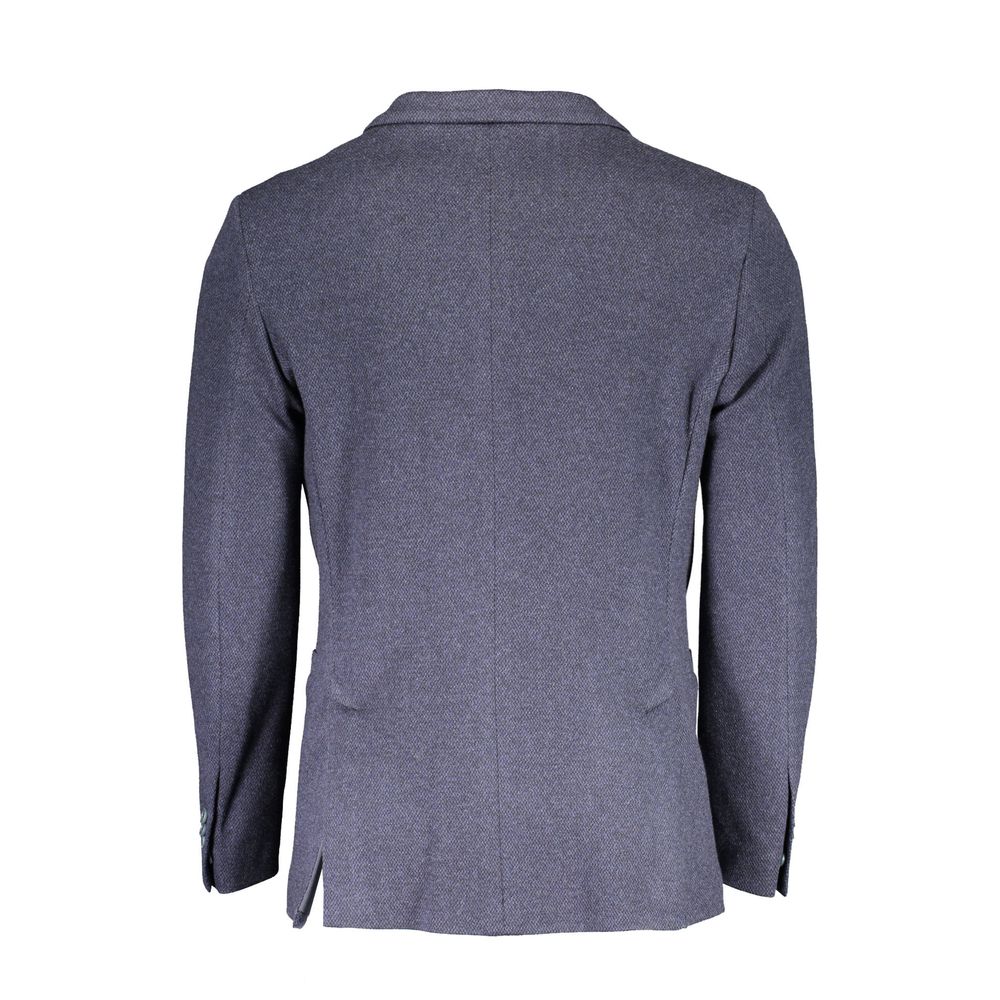 Gant Blu Cotton Men's Jacket | Regal Royce