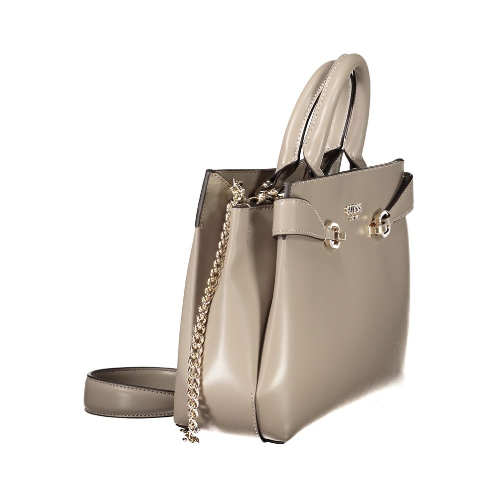 Guess Jeans Marrone Poliuretano Women Handbag | Regal Royce