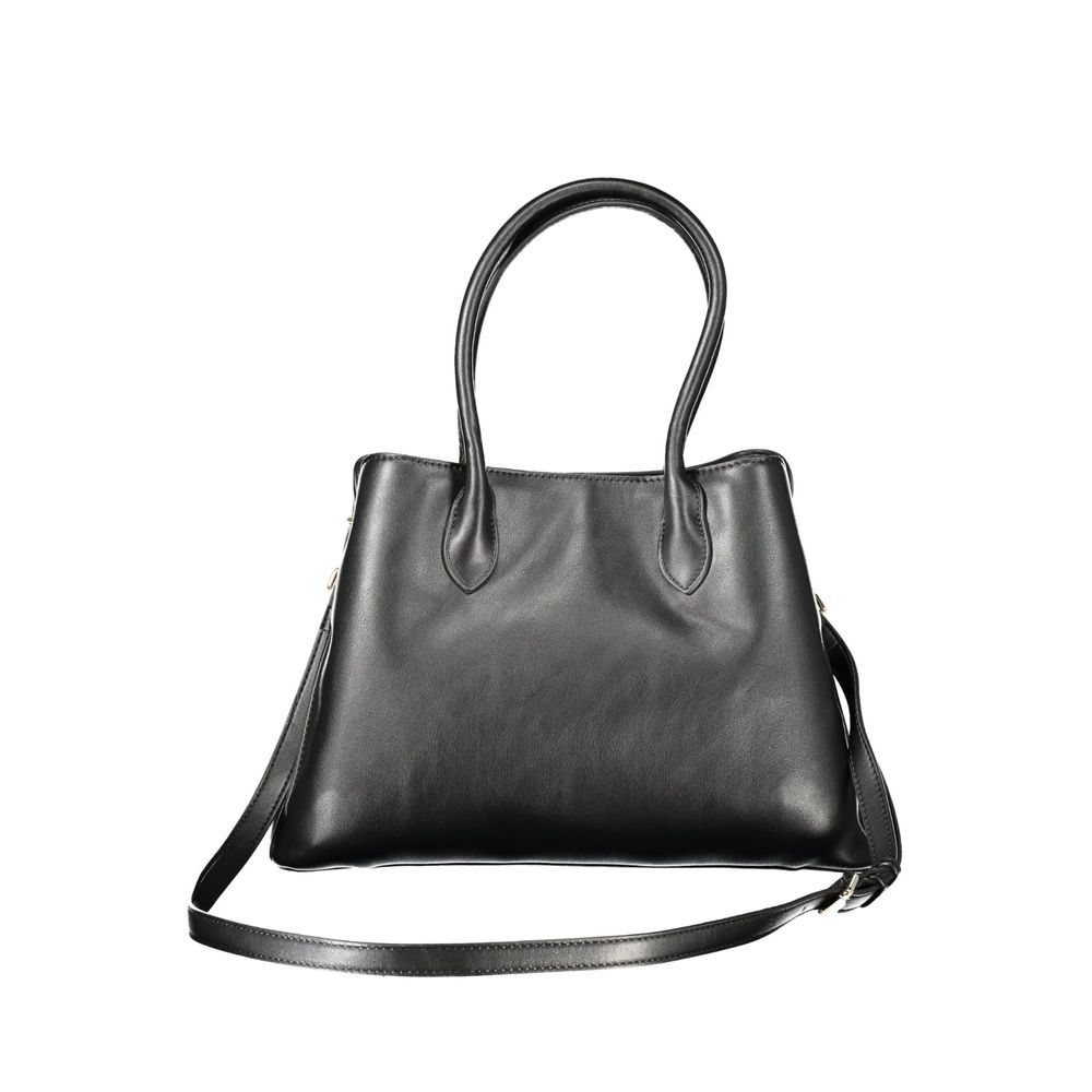 Mario Valentino Nero Poliuretano Woman Handbag | Regal Royce