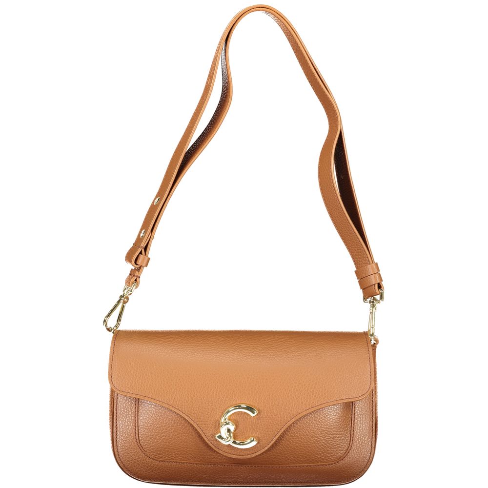 Coccinelle Marrone Leather Women Handbag | Regal Royce