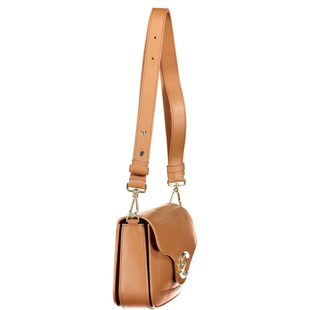 Coccinelle Marrone Leather Women Handbag | Regal Royce