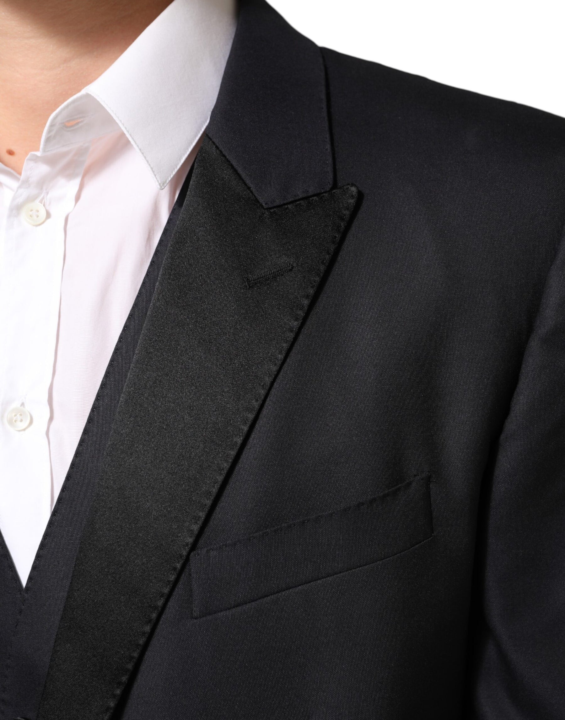 Dolce & Gabbana Black MARTINI 2 Buttons Suit 3 Piece Suit | Regal Royce